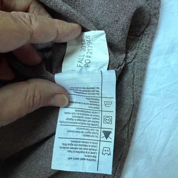 Carhartt men's work shirt, brown twill, button down, size 2xl, EUC - Picture 4 of 5